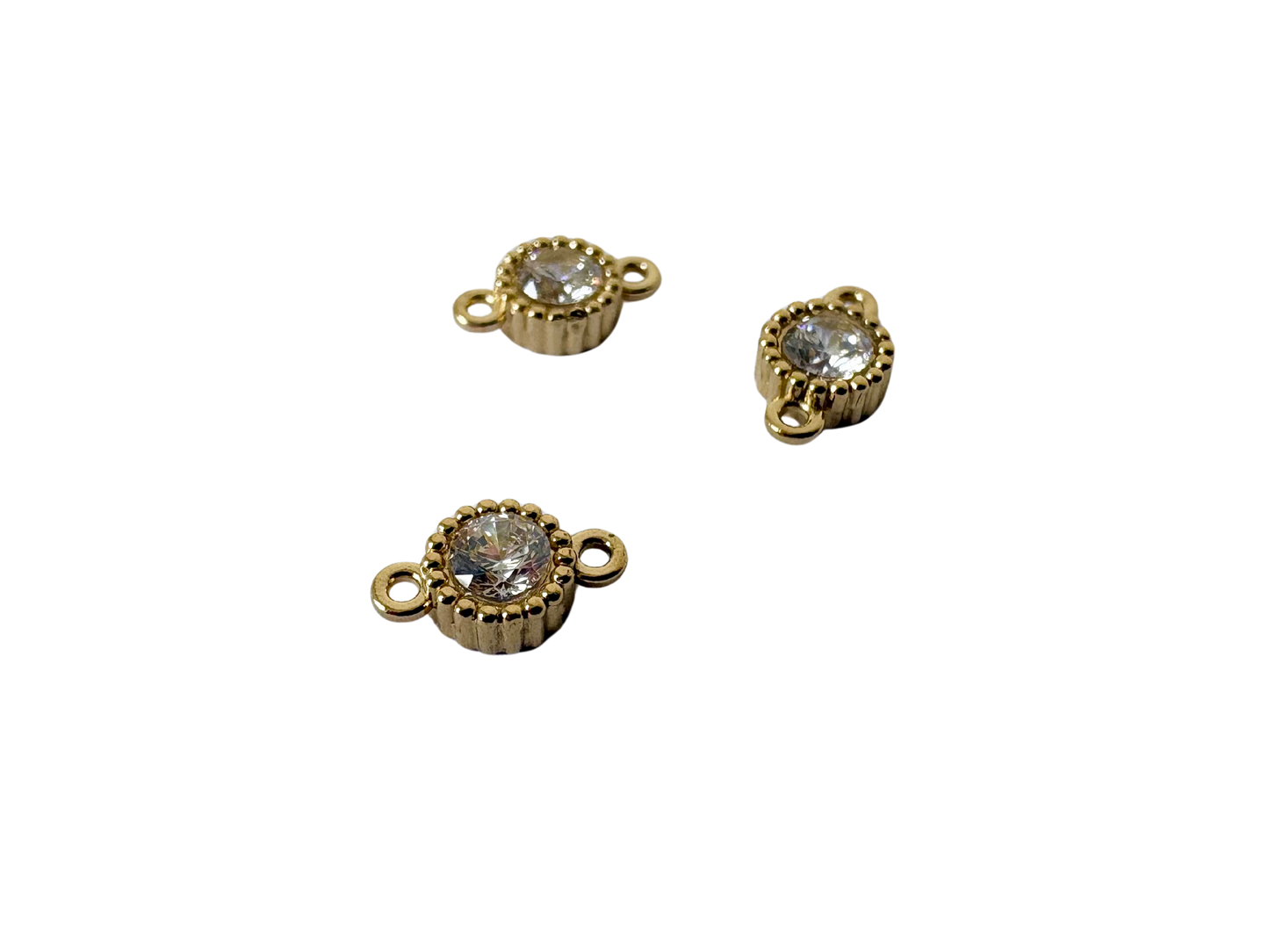 Rhinestone Connector Charm