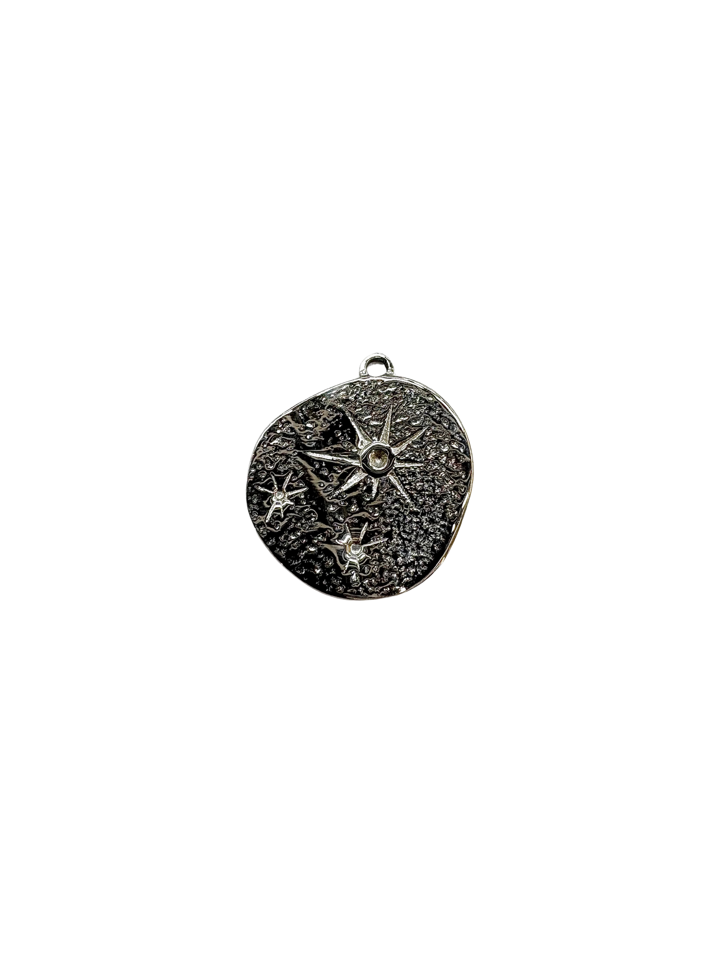 Asymetrical Star Coin Charm