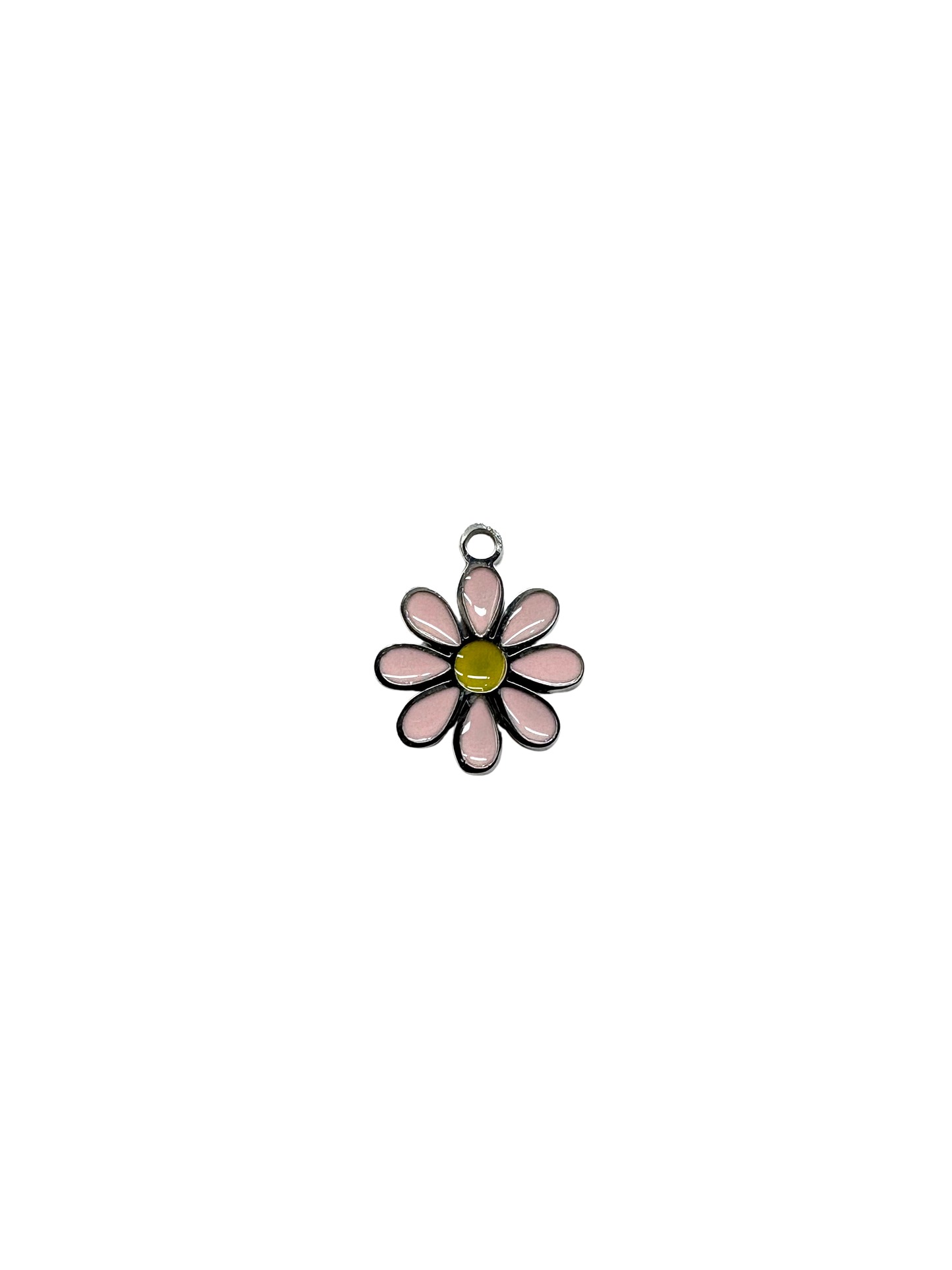 Enamel Daisy Charm
