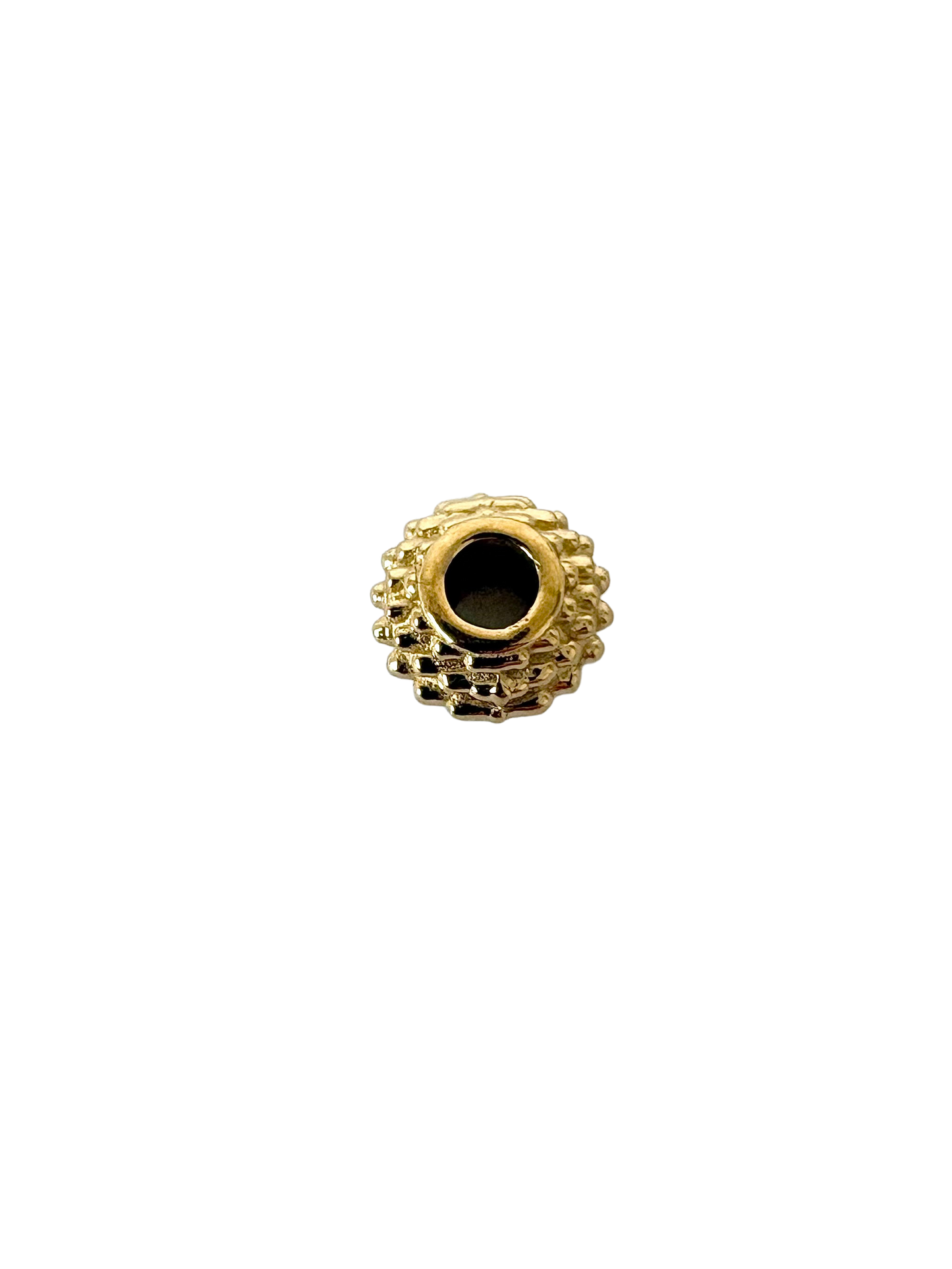 Dotted Collar Metal Bead
