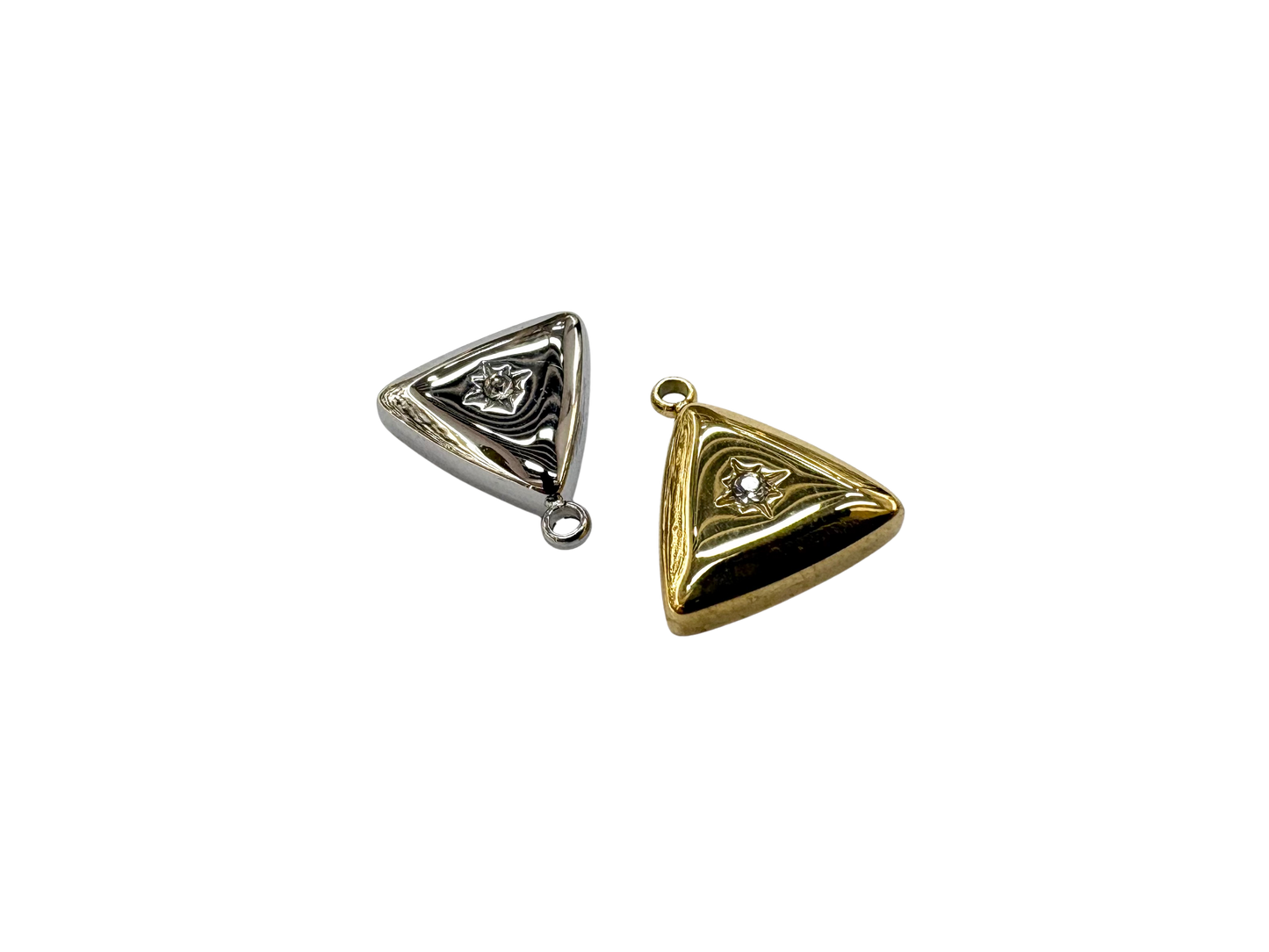 Triangle Star Charm