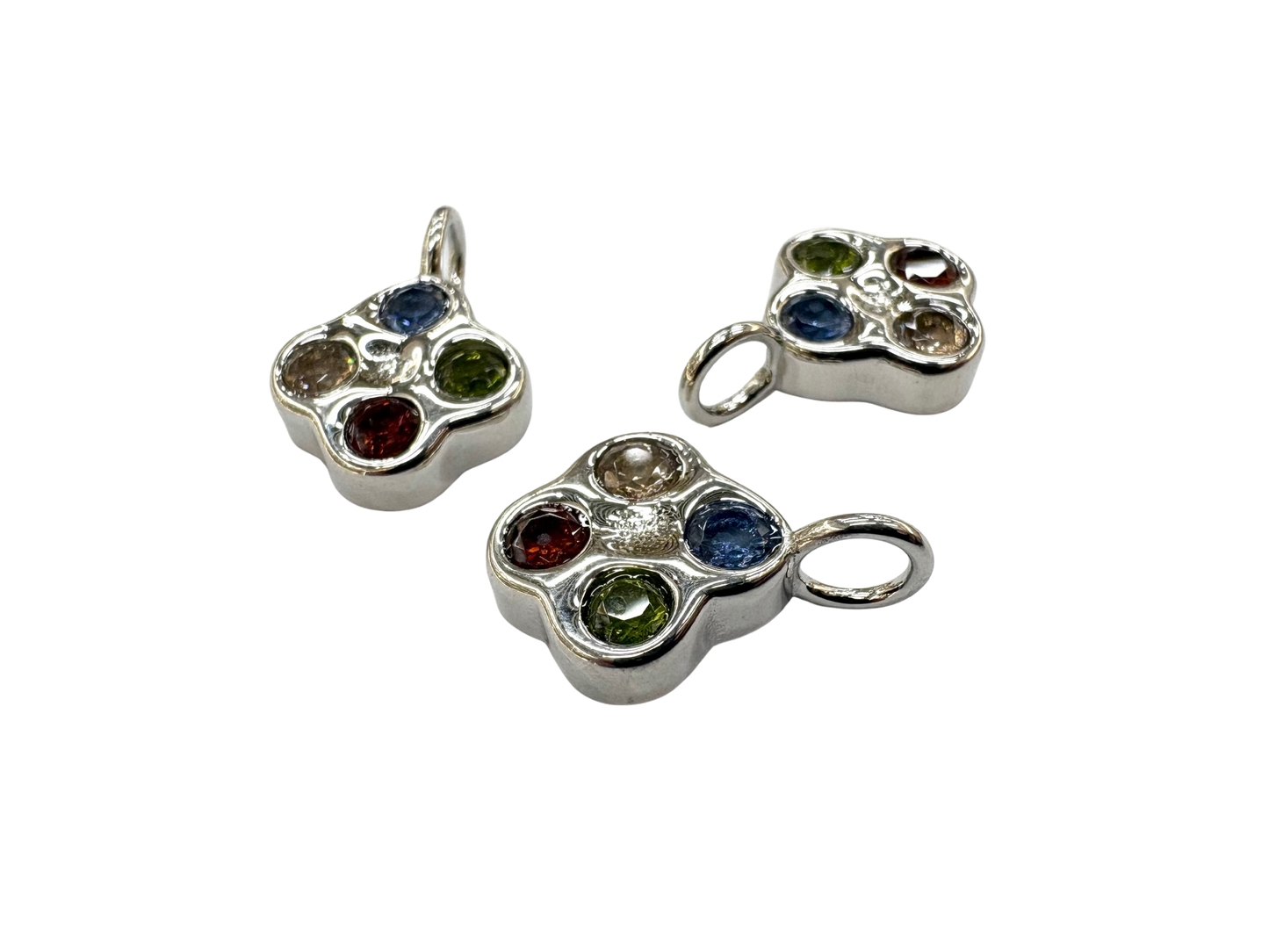 Lost Wax Style Clover Charm