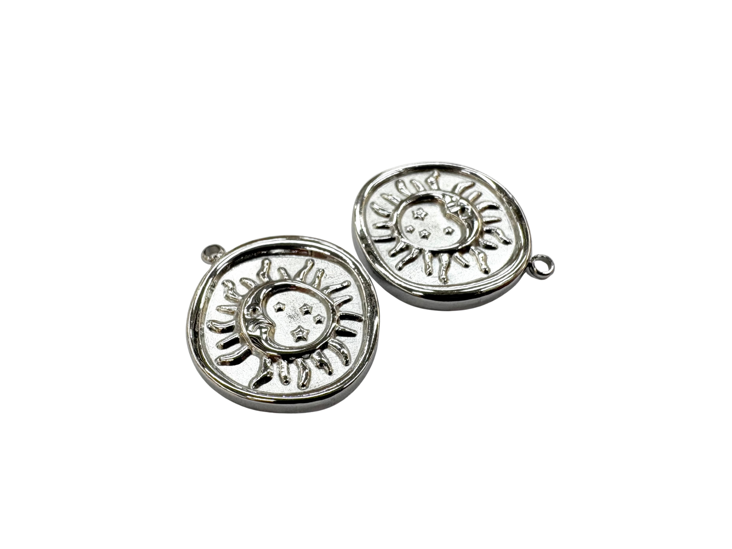 Celestial Sun Coin Charm