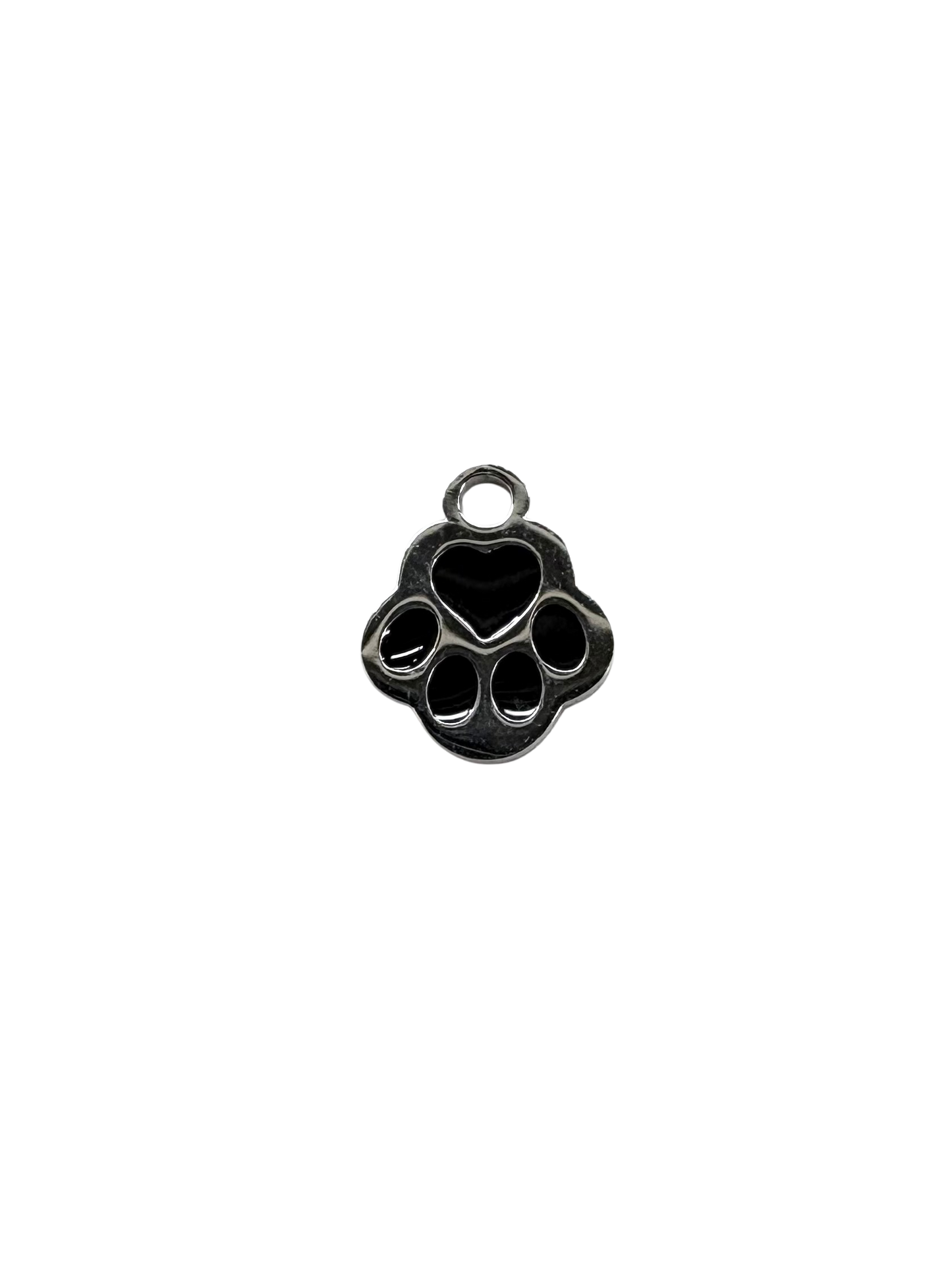 Enamel Paw Charm