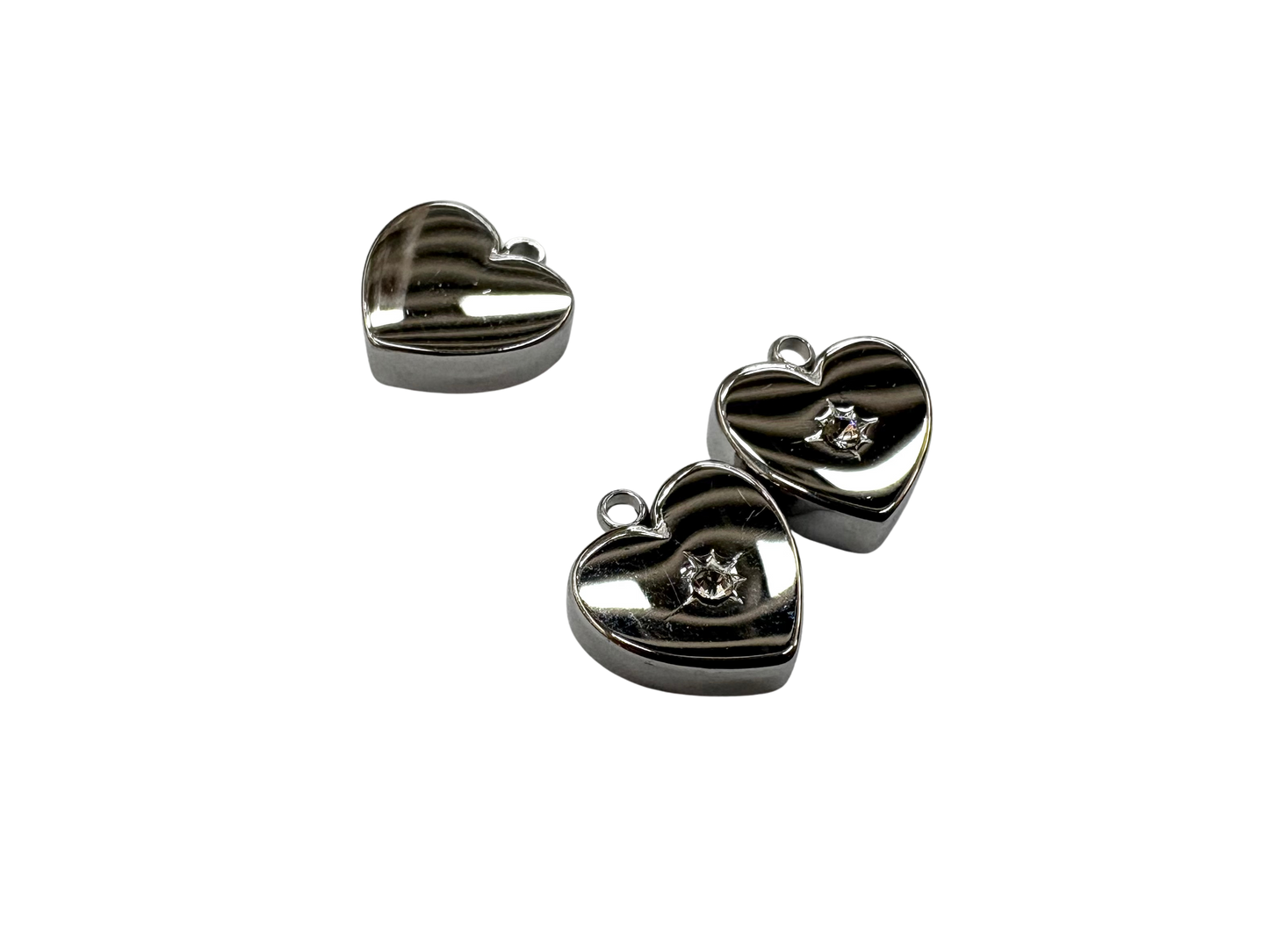 Starburst Heart Charm