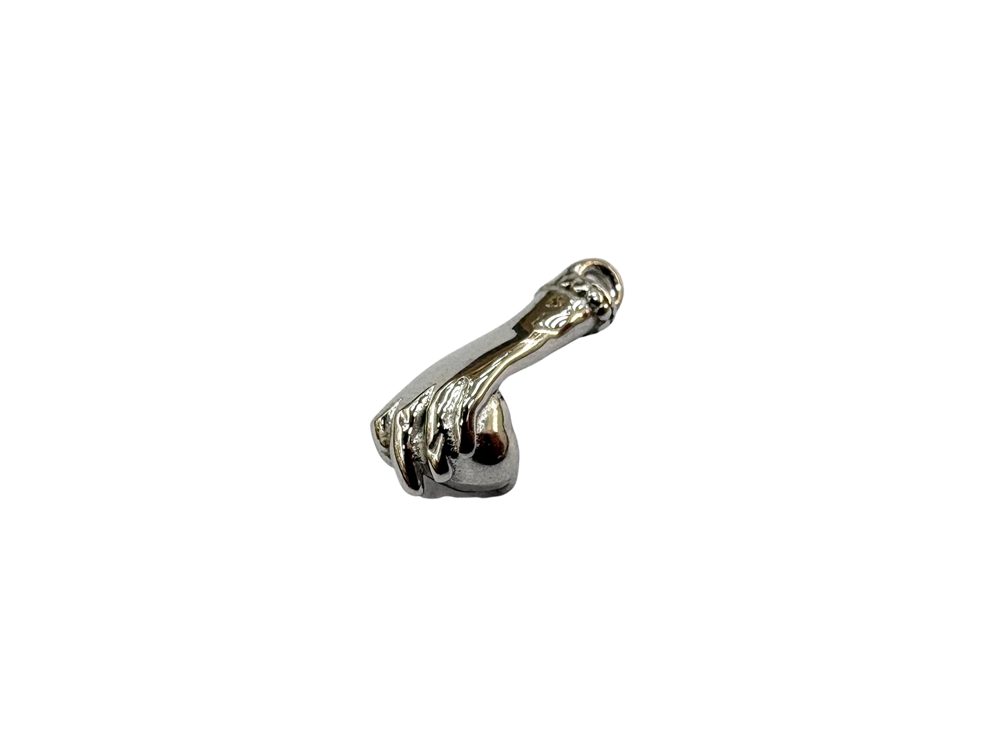 Heart in Hand Gemstone Charm