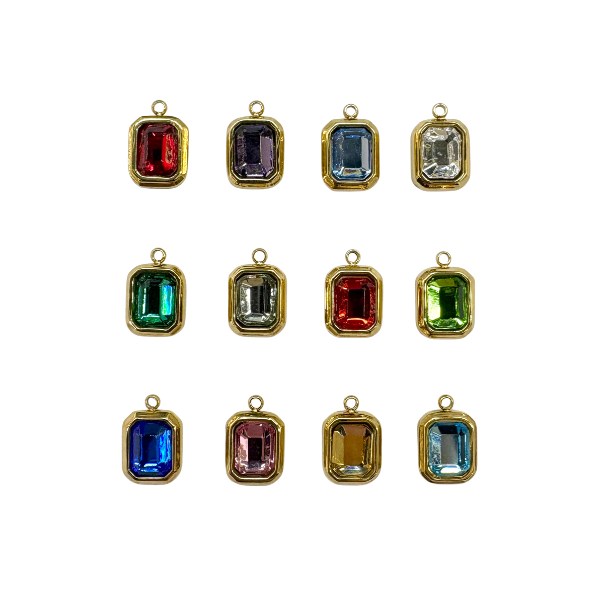 Emerald Birthstone Charm