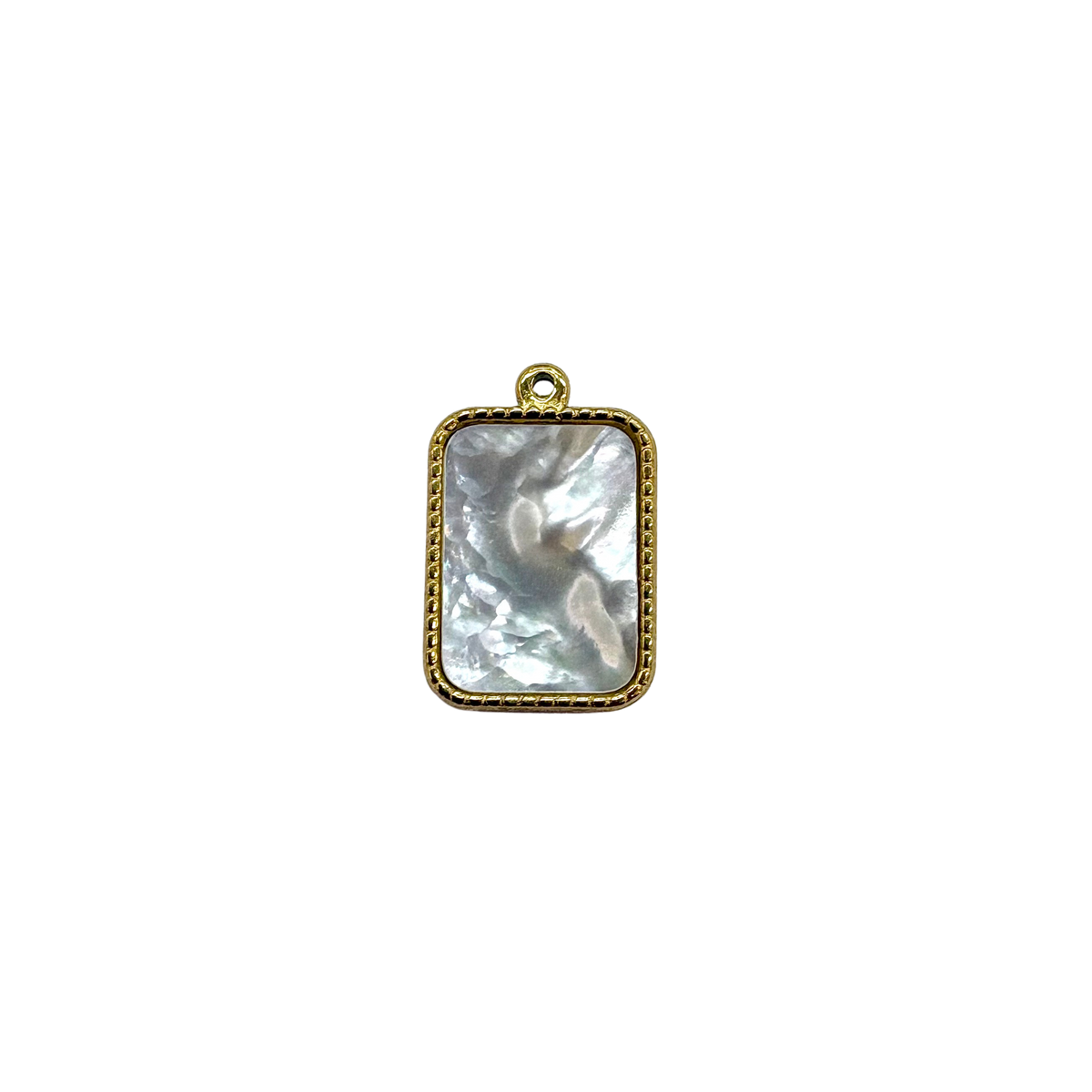 Mother of Pearl Frame Charm