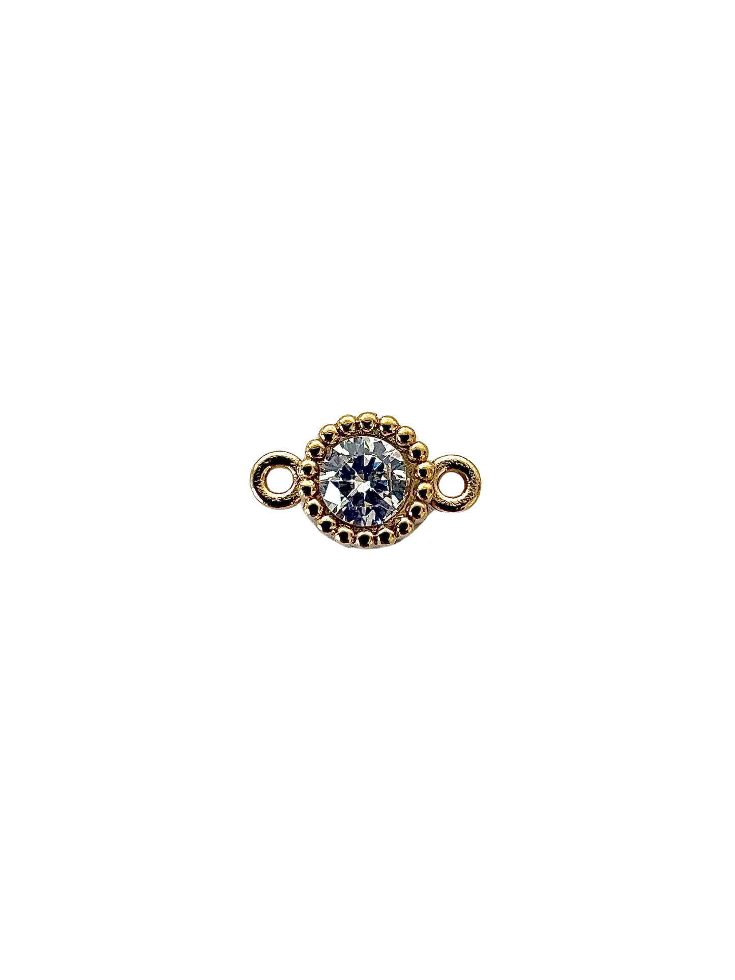 Rhinestone Connector Charm