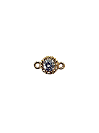 Rhinestone Connector Charm