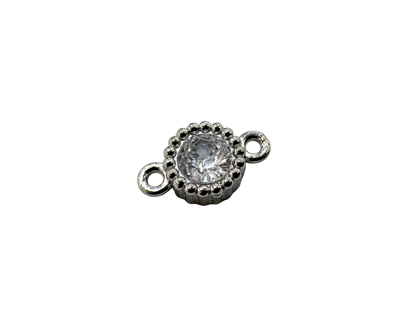 Rhinestone Connector Charm