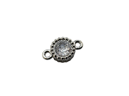 Rhinestone Connector Charm