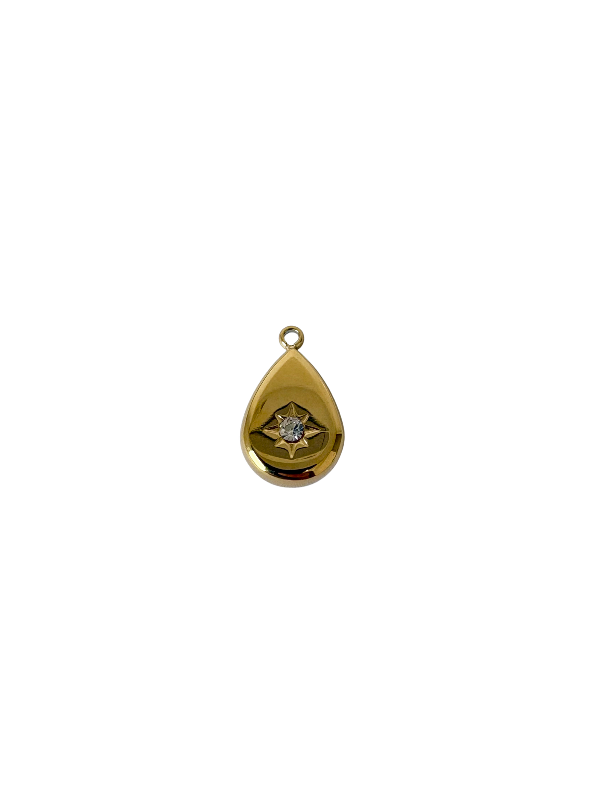 Jeweled Star Drop Charm