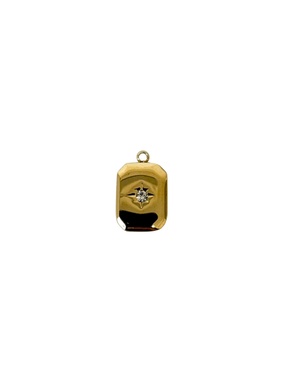 Jeweled Star Bar Charm