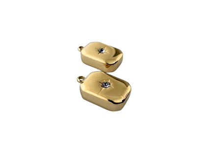 Jeweled Star Bar Charm
