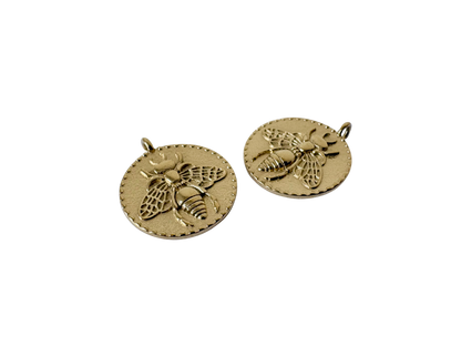 Bee Coin Charm