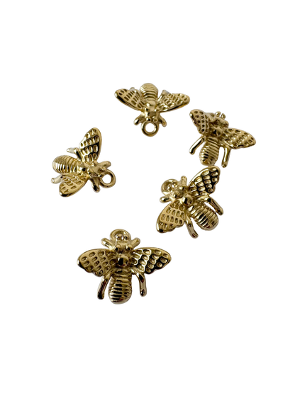Intricate 3D Bee Charm