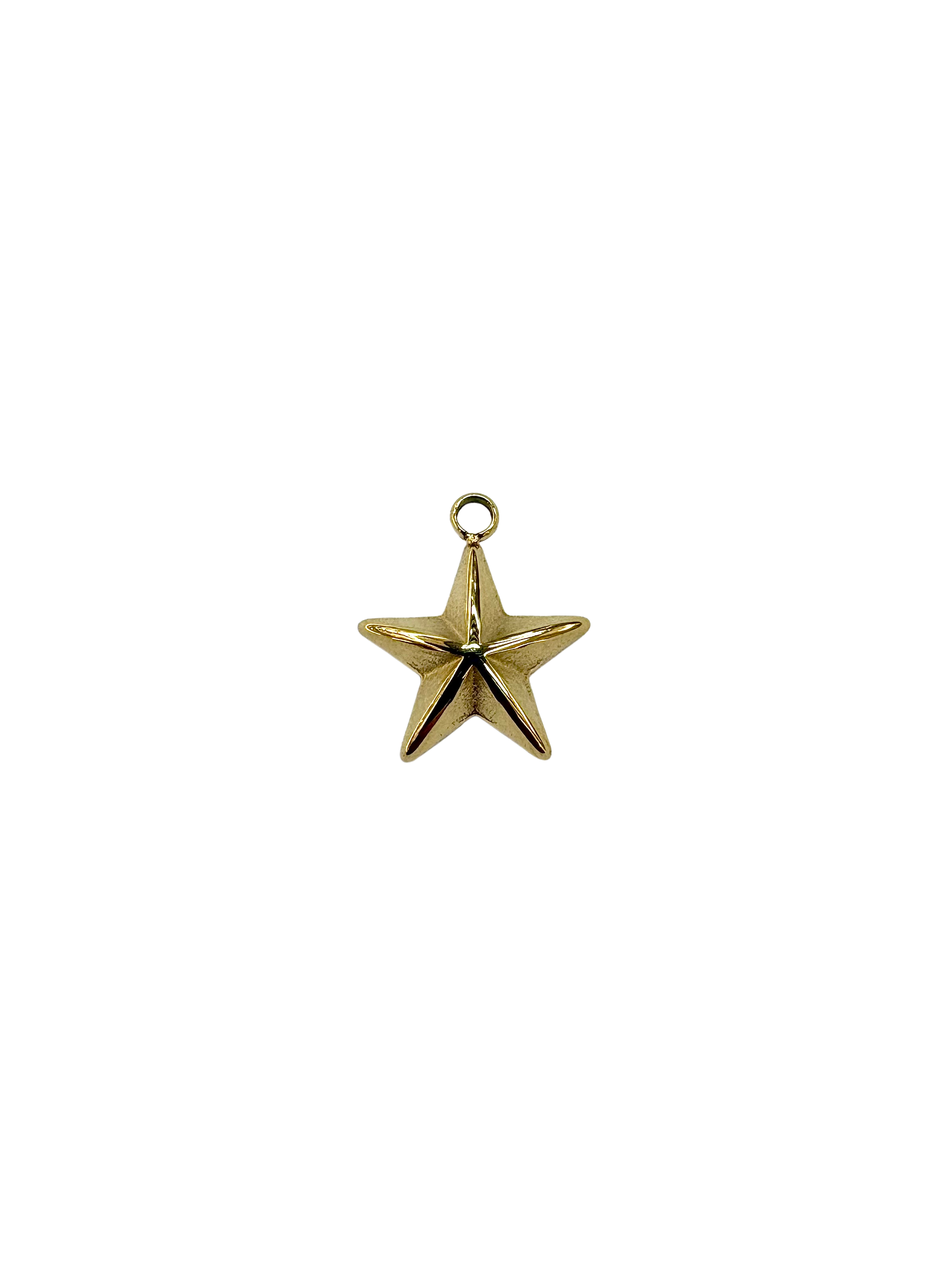 Celestial Star Charm - Stainless Steel PVD