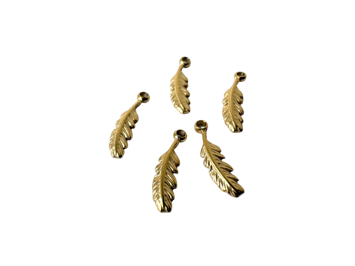 Tiny Feather Charm