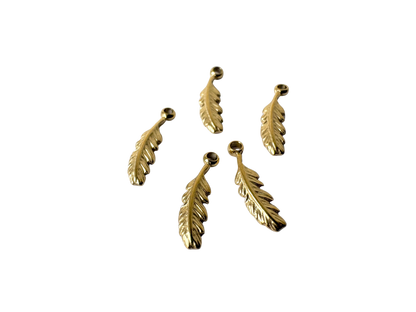 Tiny Feather Charm