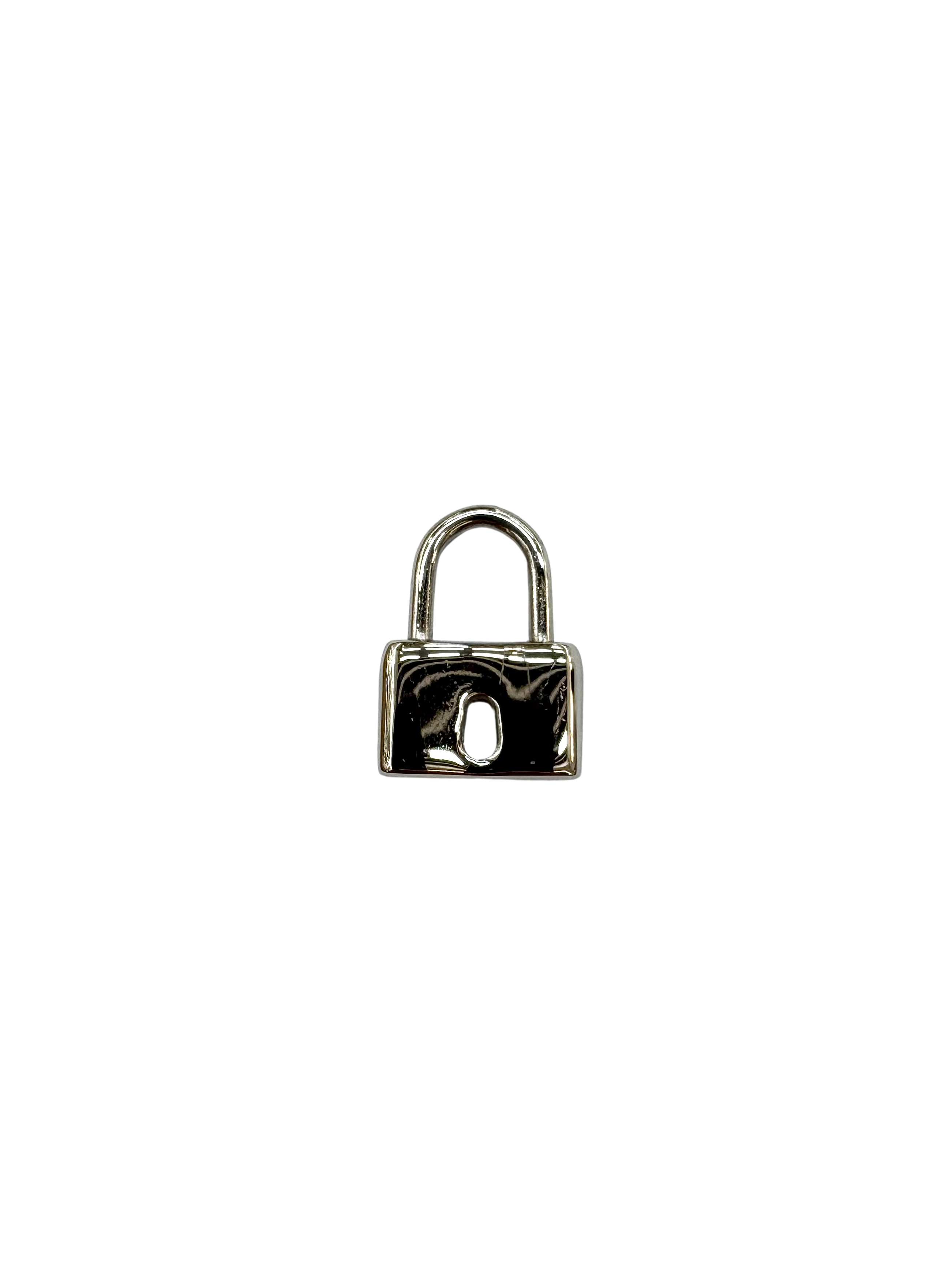 Keyhole Lock Charm - Stainless Steel PVD
