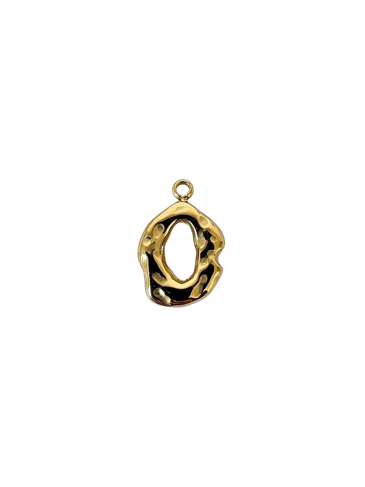 Abstract Oval Charm