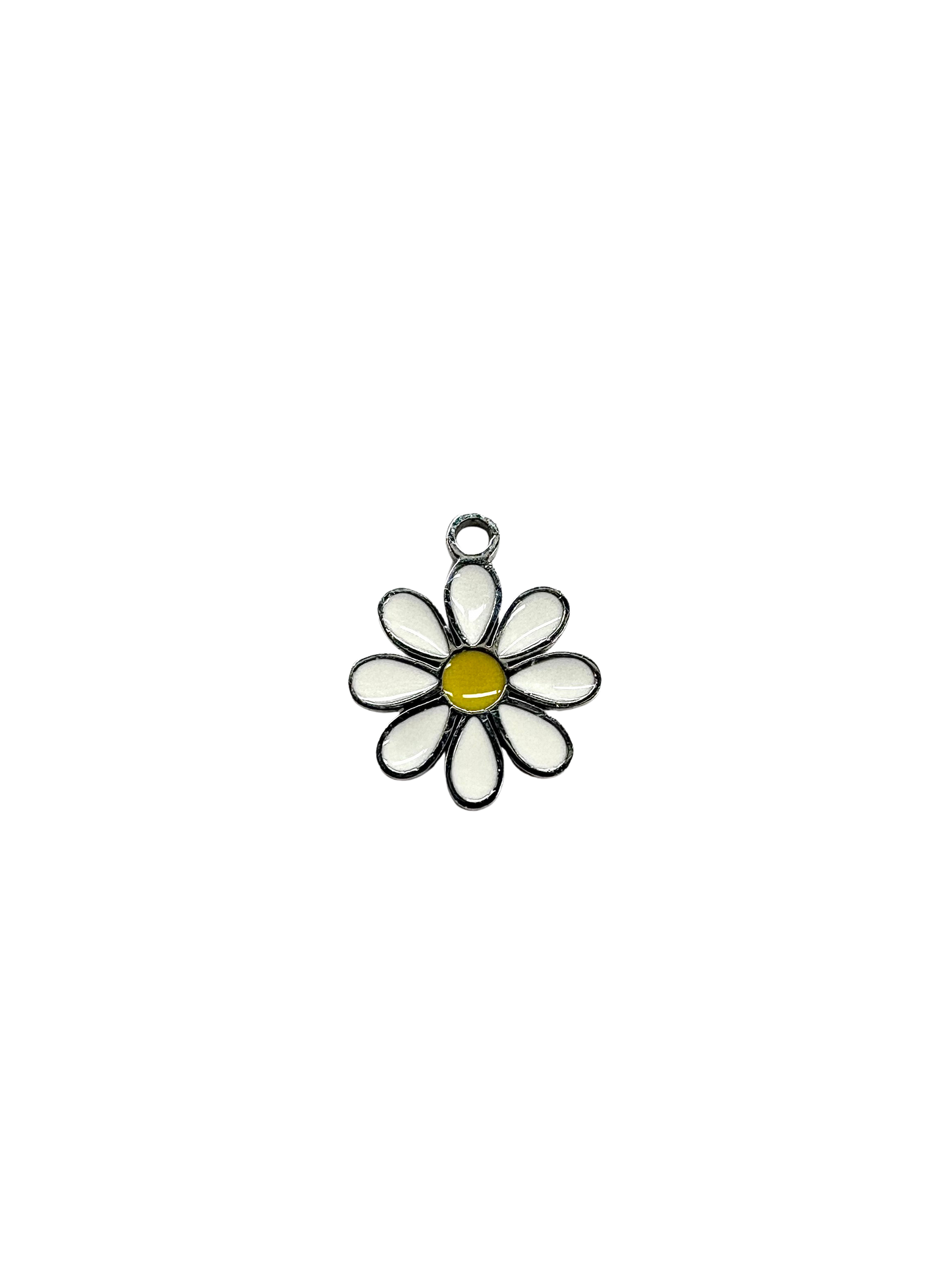 Enamel Daisy Charm