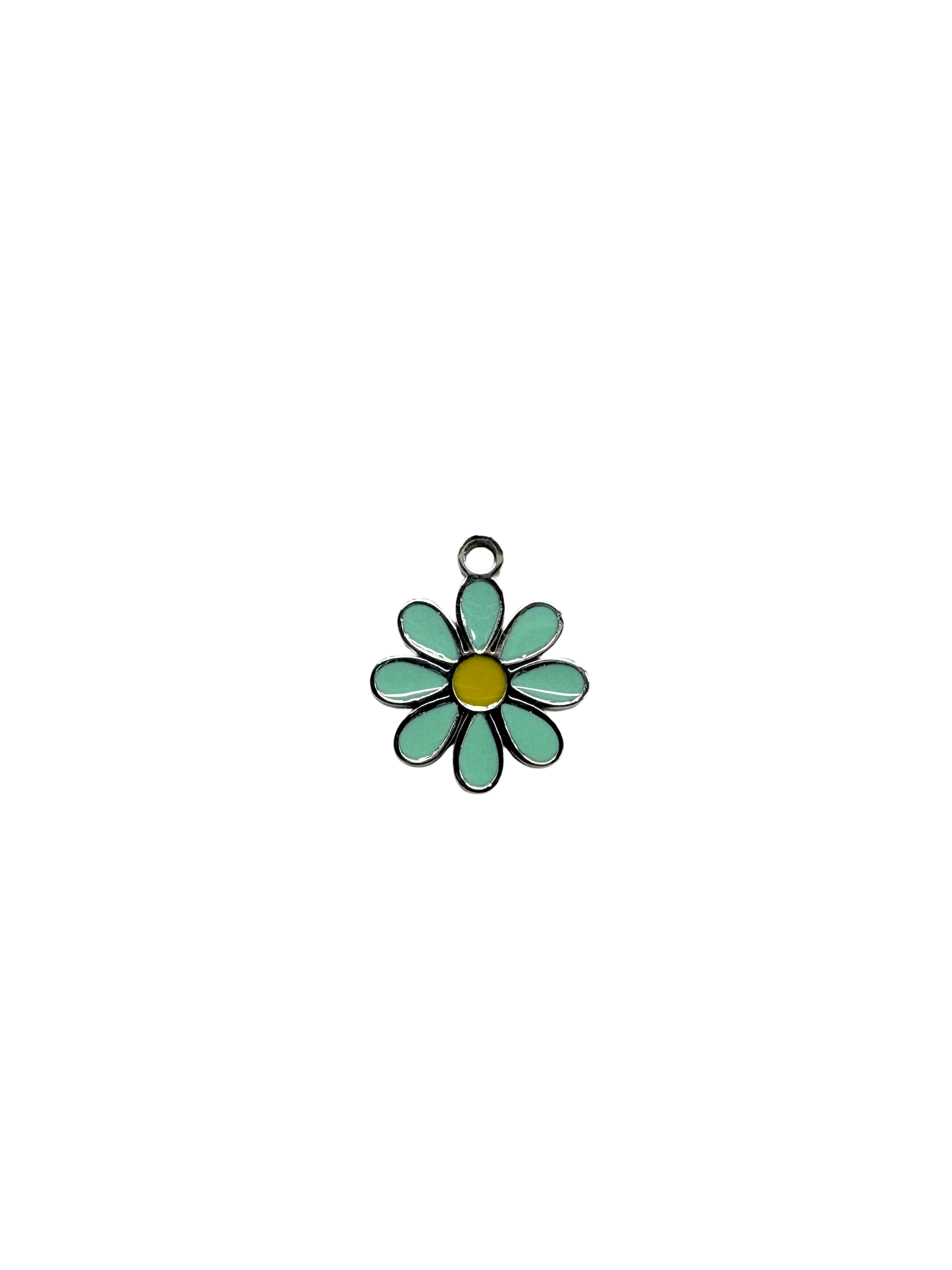 Enamel Daisy Charm