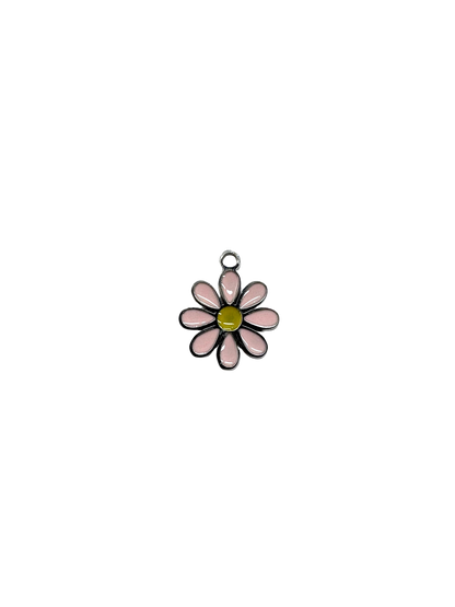 Enamel Daisy Charm