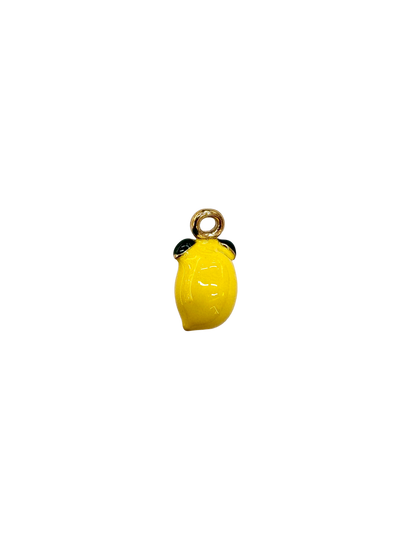 Enamel Lemon Charm