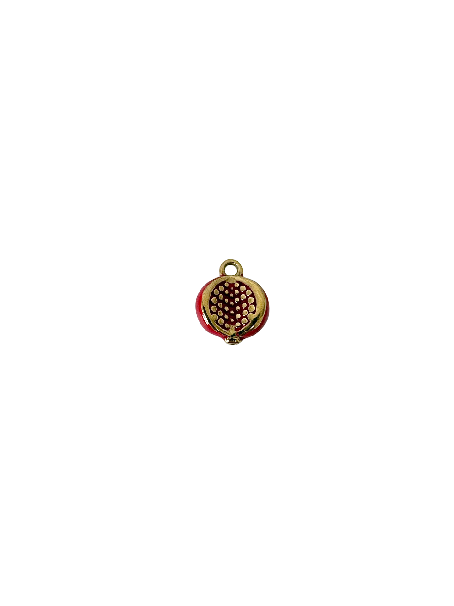 Enamel Pomegranate Charm