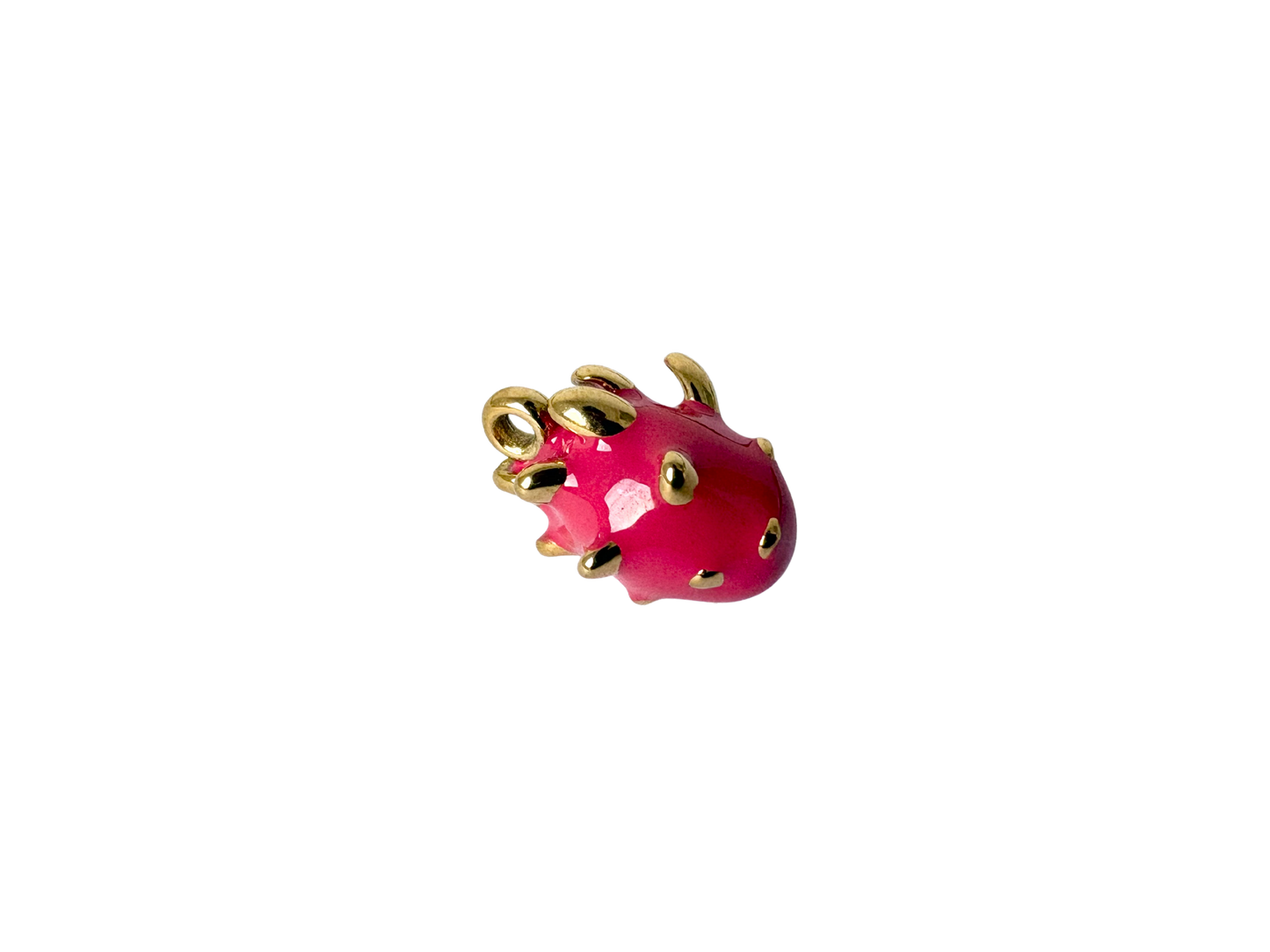 Enamel Dragon Fruit Charm