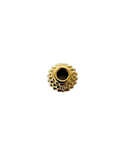 Dotted Collar Metal Bead