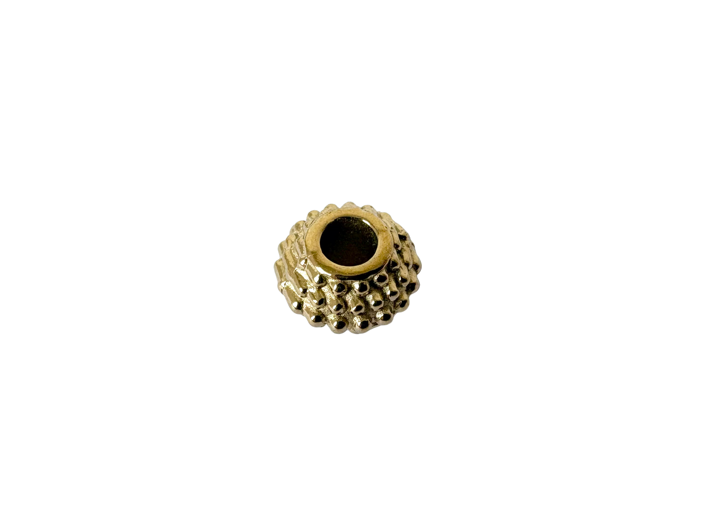 Dotted Collar Metal Bead