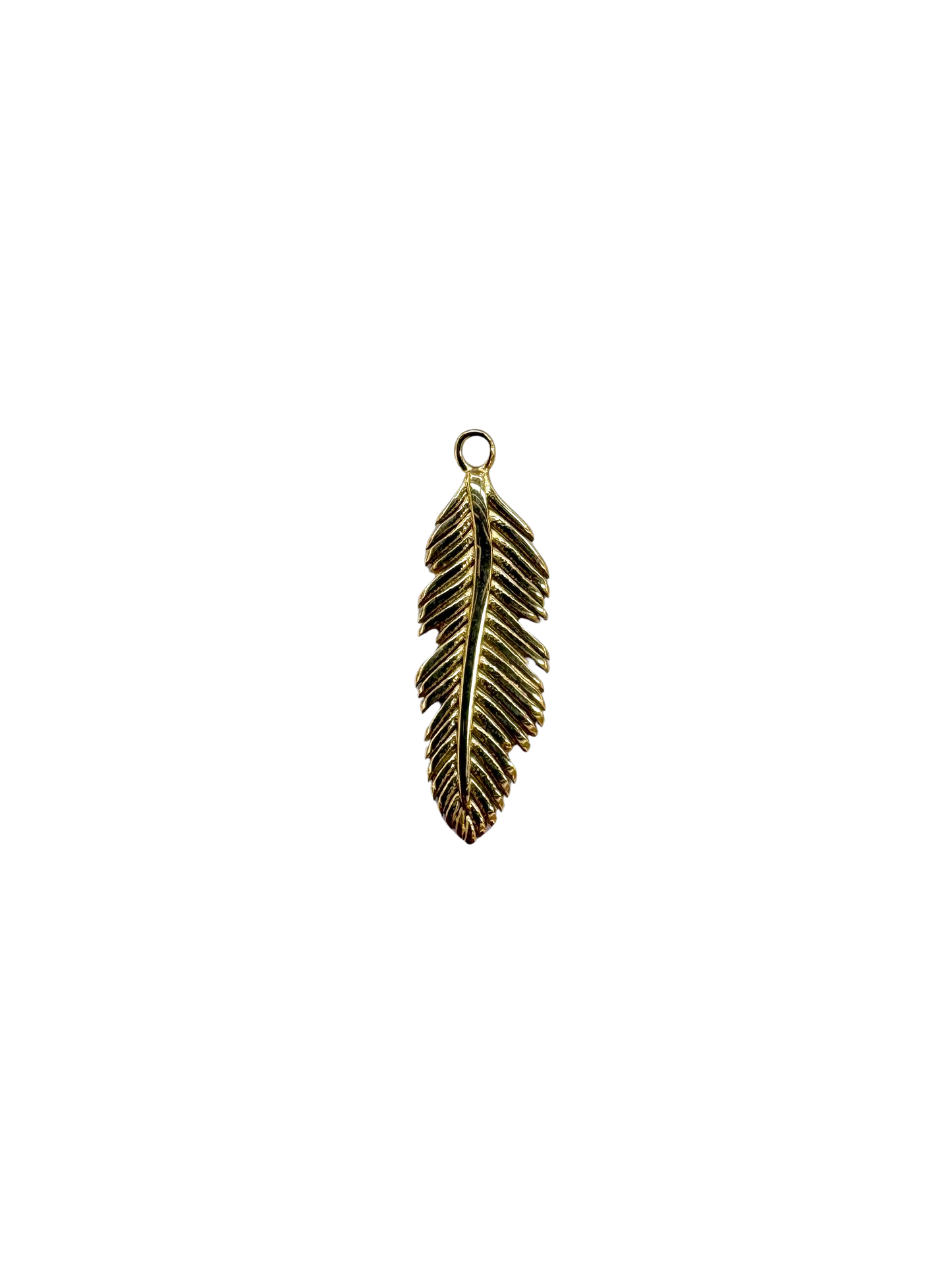Bird Feather Charm