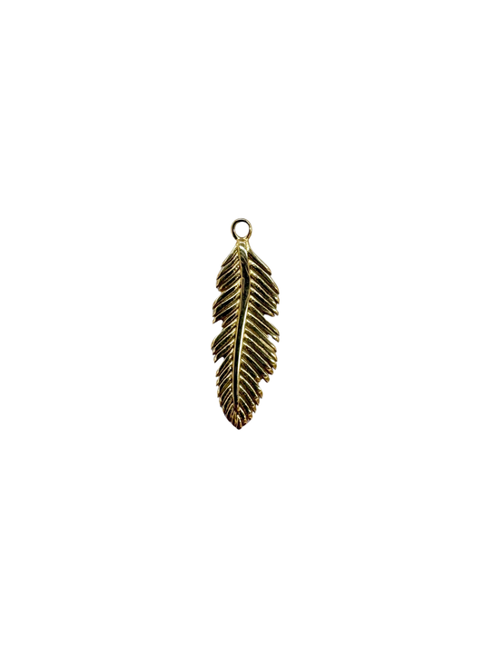 Bird Feather Charm