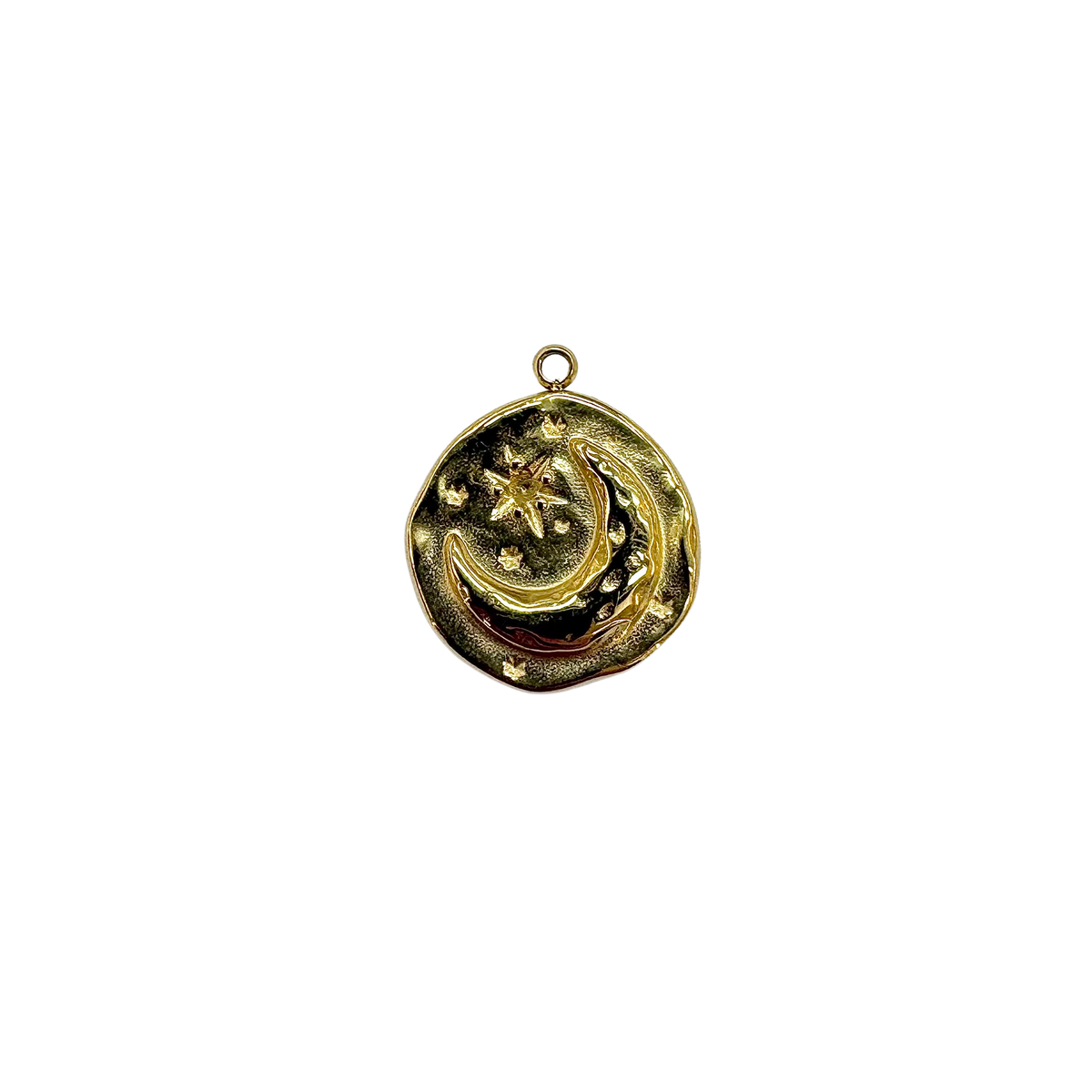 Moon & Stars Coin Charm