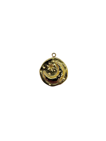 Moon & Stars Coin Charm