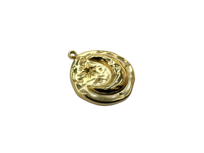 Moon & Stars Coin Charm