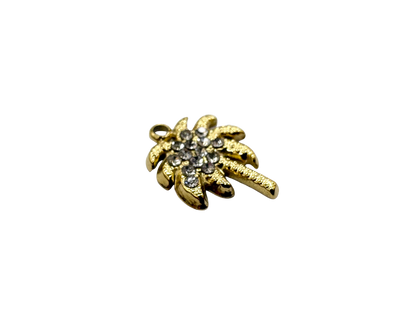 Rhinestone Palm Tree Charm