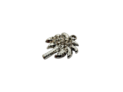Rhinestone Palm Tree Charm