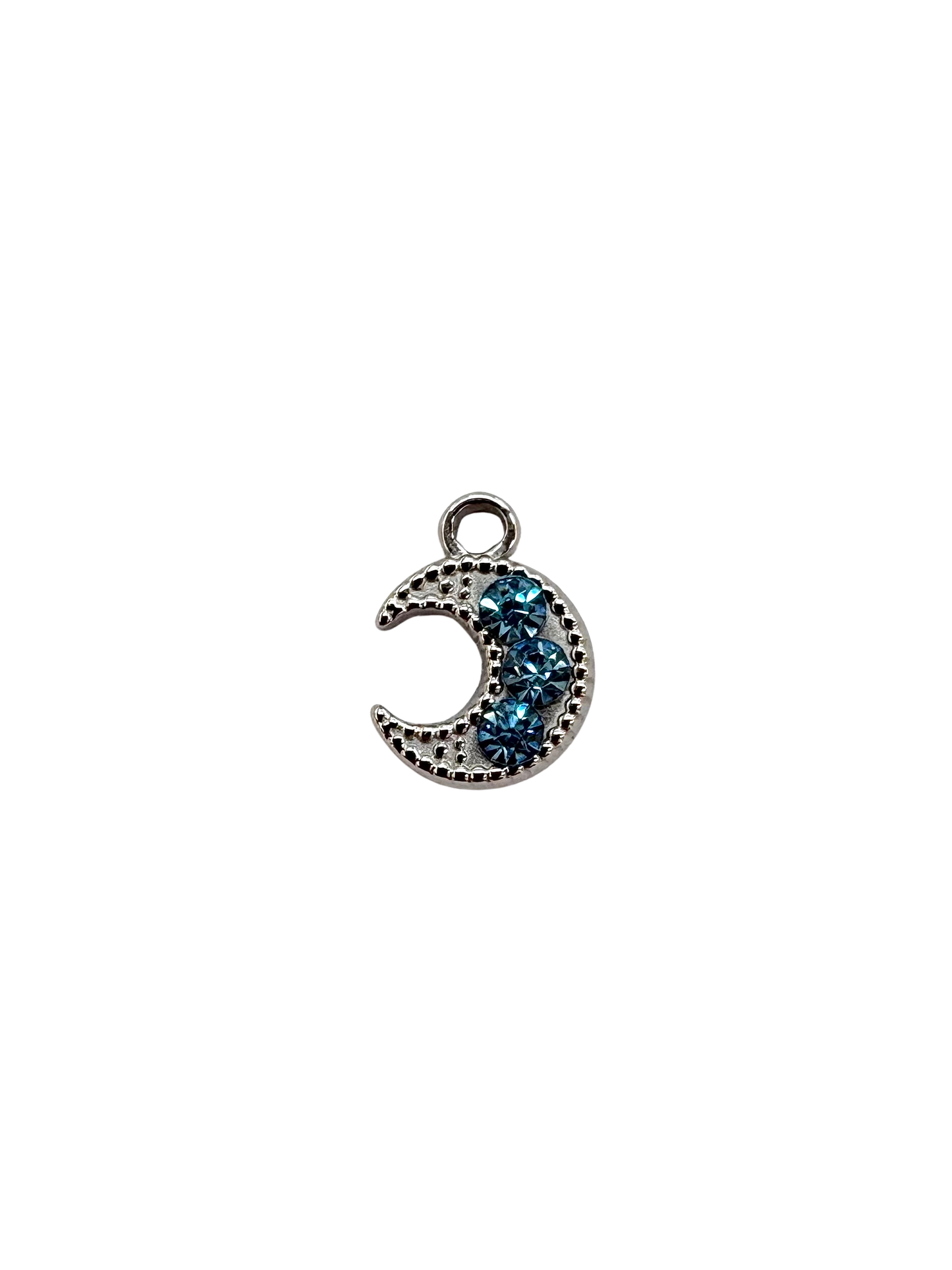 Rhinestone Lunar Charm