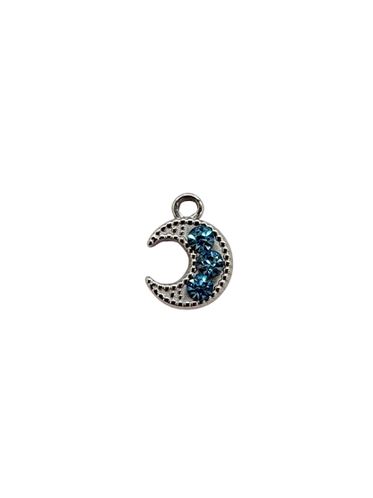 Rhinestone Lunar Charm