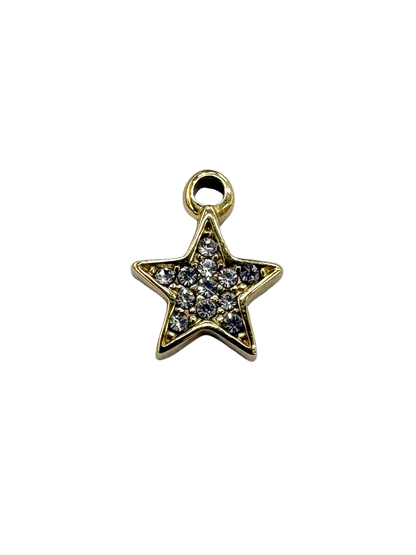 Rhinestone Filled Star Charm