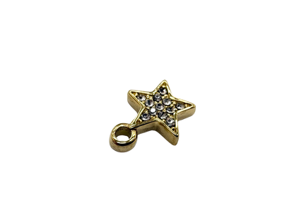 Rhinestone Filled Star Charm