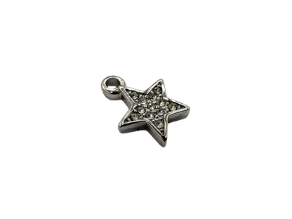 Rhinestone Filled Star Charm