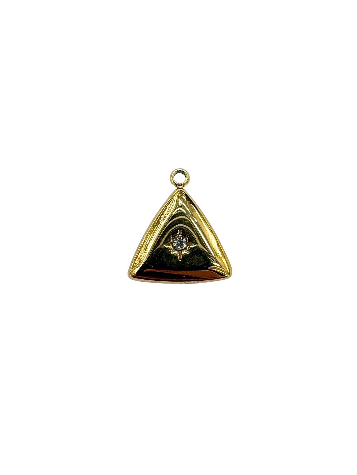 Triangle Star Charm