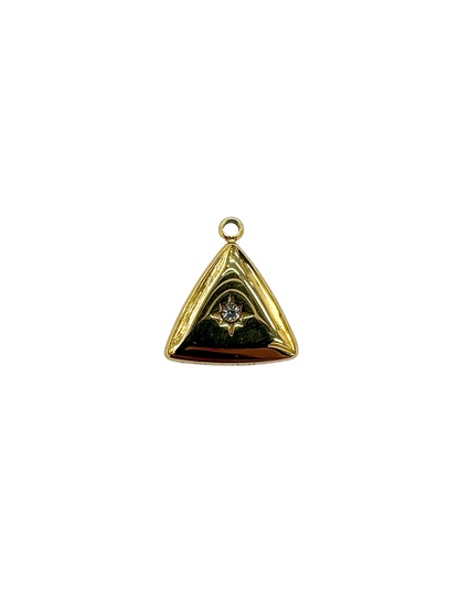 Triangle Star Charm
