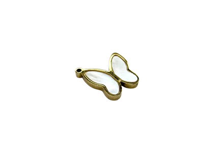 Mother of Pearl Simple Butterfly Charm