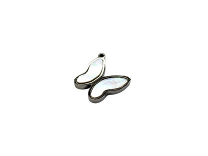 Mother of Pearl Simple Butterfly Charm